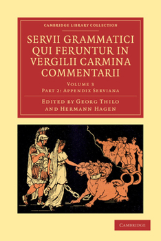 Paperback Servii Grammatici Qui Feruntur in Vergilii Carmina Commentarii [Latin] Book