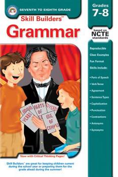 Paperback Grammar, Grades 7 - 8 Book