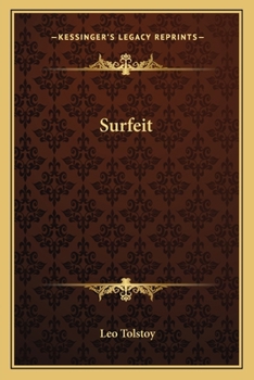 Paperback Surfeit Book