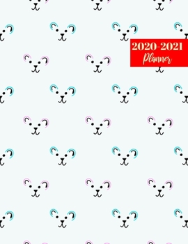 2020-2021 Planner: Cute On-the-Go Daily, Weekly & Monthly Appointment Calendar - Large 2 Year Business Planners, Agenda Schedule Logbook and Journal