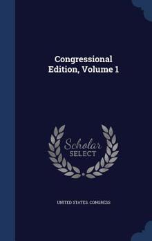 Hardcover Congressional Edition, Volume 1 Book