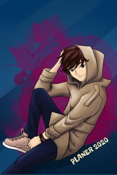 Paperback Planer 2020: Terminplaner Monatsplaner und Wochenplaner Organizer Anime Art Boy Jugendlicher Mit Mantel [German] Book