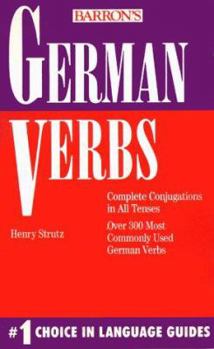 Paperback German Verbs Book