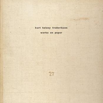 Kurt Halsey Frederiksen Works on Paper