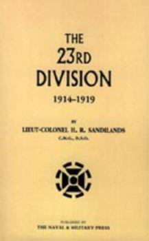 Paperback The Twenty-Third Division 1914-1919 Book