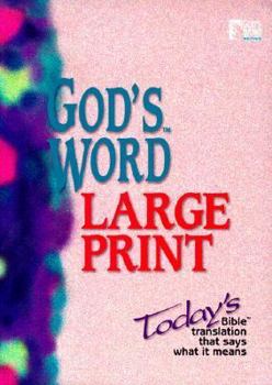 Paperback God's Word: Black Imitation Leather [Large Print] Book