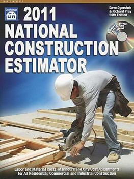 Paperback National Construction Estimator [With CDROM] Book