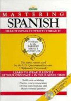 Audio CD Mastering Spanish [With Book] Book