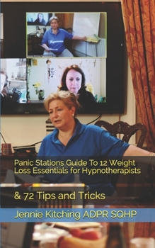 Paperback Panic Stations Guide To 12 Weight Loss Essentials for Hypnotherapists: & 72 Tips and Tricks Book