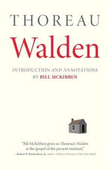 Paperback Walden: With an Introduction and Annotations by Bill McKibben Book
