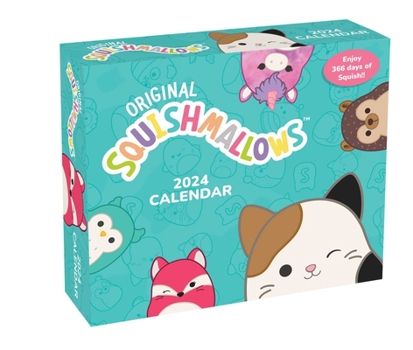 Calendar Squishmallows 2024 Day-To-Day Calendar Book