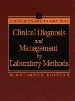 Hardcover Clinical Diagnosis and Management by Laboratory Methods Book