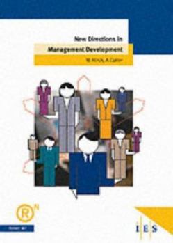 Paperback New Directions in Management Development (IES Report) Book