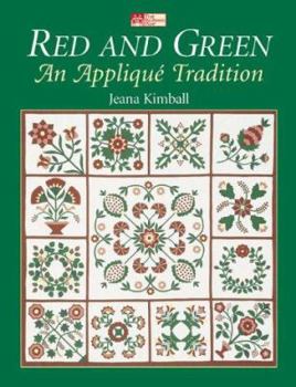 Paperback Red and Green: An Applique Tradition Book