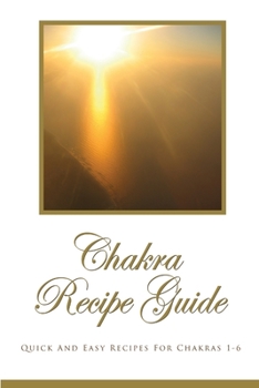 Paperback Chakra Recipe Guide Book