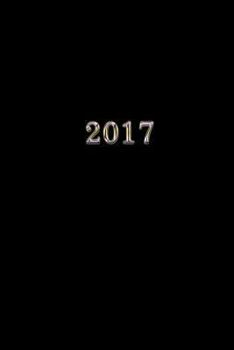 Paperback 2017: Kalender/Agenda: 1 week op 2 pagina's, Formaat ca. A5, Kaft zwart [Dutch] Book