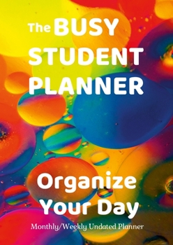 Paperback The Busy Student Planner Book