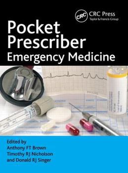 Paperback Pocket Prescriber Emergency Medicine Book