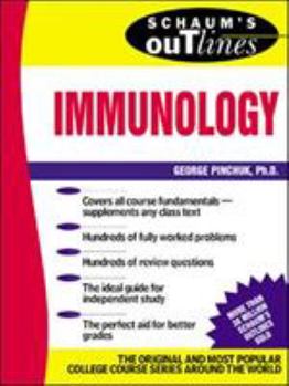 Paperback Schaums Outlines Immunology Book
