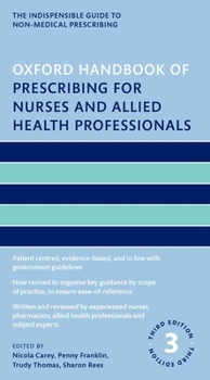 Paperback Oxford Handbook of Prescribing for Nurses and Allied Health Professionals Book