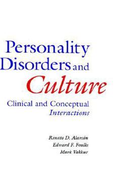 Hardcover Personality Disorders and Culture: Clinical and Conceptual Interactions Book