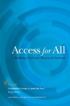 Paperback Access for All: Building Inclusive Financial Systems Book