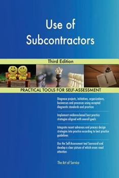 Paperback Use of Subcontractors Third Edition Book