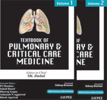 Hardcover Textbook of Pulmonary and Critical Care Medicine (2 Vol) Book