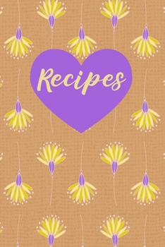 Paperback Recipes: Create Your Own Recipe Book Blank Fill In Cookbook Book