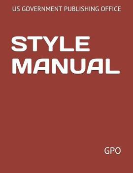 Paperback Style Manual: Gpo Book