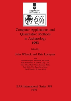 Paperback Computer Applications and Quantitative Methods in Archaeology 1993 Book