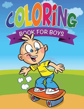 Paperback Coloring Book for Boys Book
