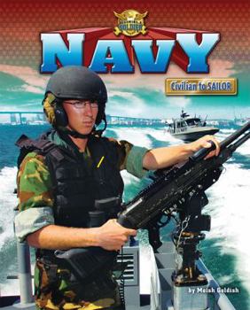 Library Binding Navy: Civilian to Sailor Book