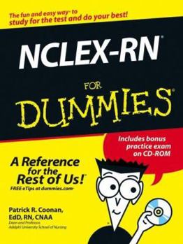 Paperback NCLEX-RN for Dummies [With CDROM] Book