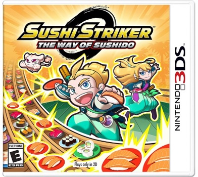 Game - Nintendo 3DS Sushi Striker: The Way Of The Sushido Book