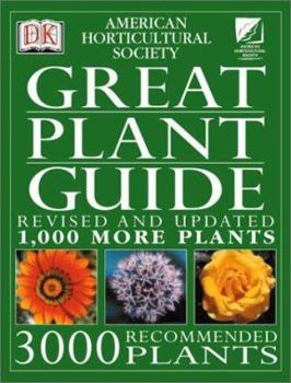Paperback American Horticultural Society Great Plant Guide: Revised and Updated Book