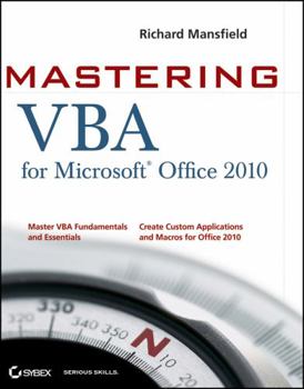 Paperback Mastering VBA for Microsoft Office 2010 Book