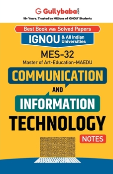 Paperback MES-32 Communication and Information Technology Book