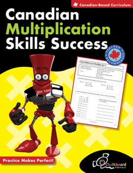 Paperback Canadian Multiplication Skills Success Book