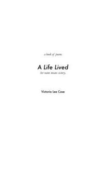 Paperback A Life Lived: her name means victory. Book