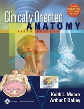 Paperback Clinically Oriented Anatomy [With CDROM] Book