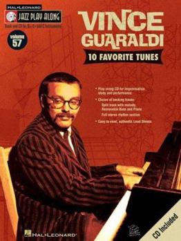 Paperback Vince Guaraldi: Jazz Play-Along Volume 57 [With CD] Book