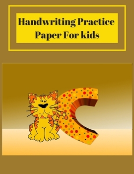 Handwriting Practice Paper For kids: Writing Paper for kids with Dotted Lined | ABC Handwriting Paper