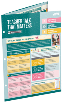 Misc. Teacher Talk That Matters (Quick Reference Guide) Book