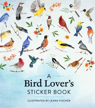 Hardcover A Bird Lover's Sticker Book