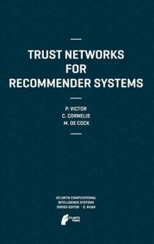 Hardcover Trust Networks for Recommender Systems Book