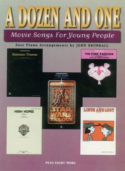 Paperback A Dozen and One Movie Songs for Young People Book