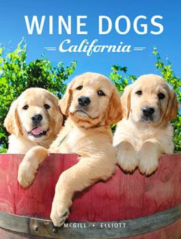 Hardcover Wine Dogs California 2 Book
