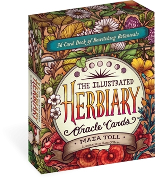 Cards The Illustrated Herbiary Oracle Cards: 36-Card Deck of Bewitching Botanicals Book