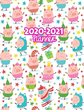 2020-2021 Planner: Two Year Calendar Organizer and Goal Journal | January 2020 - December 2021 Daily, Weekly and Monthly Planner Book with Back Sticker Expression Wall for 2 Years | Design Code 199967